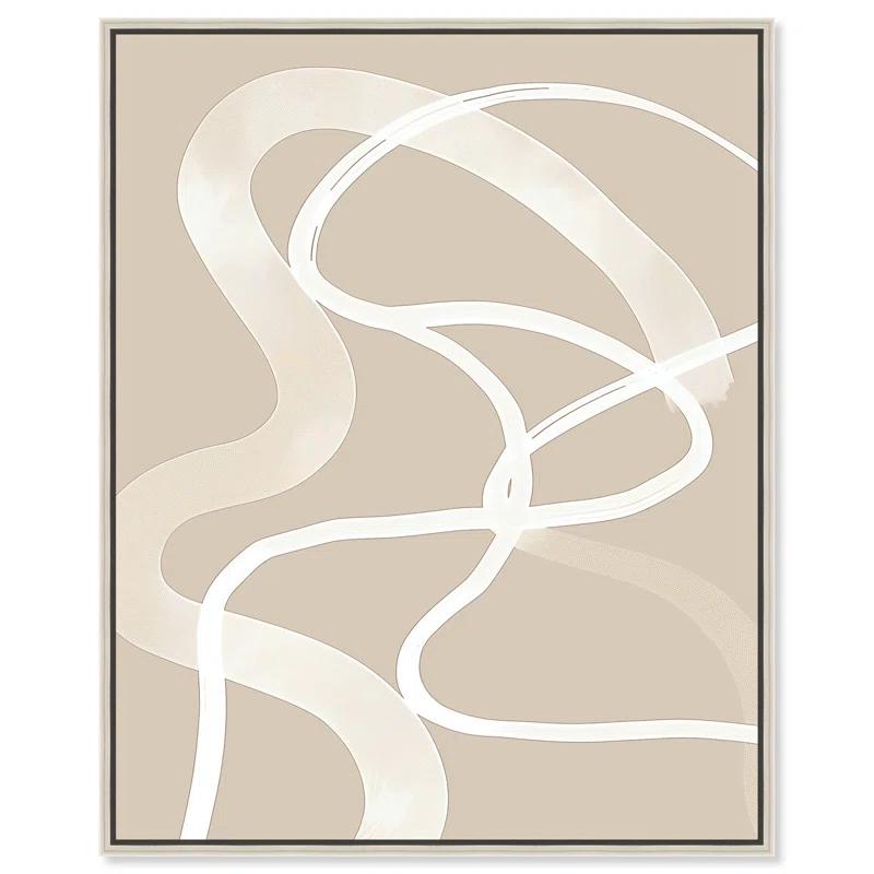 Art Remedy Minimal Lines Poster Canvas Boho Minimalist Abstract Art by Art Remedy