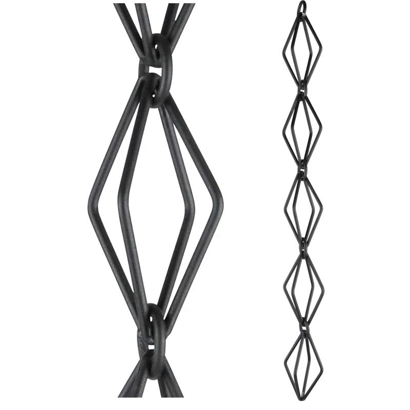 U-nitt Diamond Rain Chain 8.5 ft