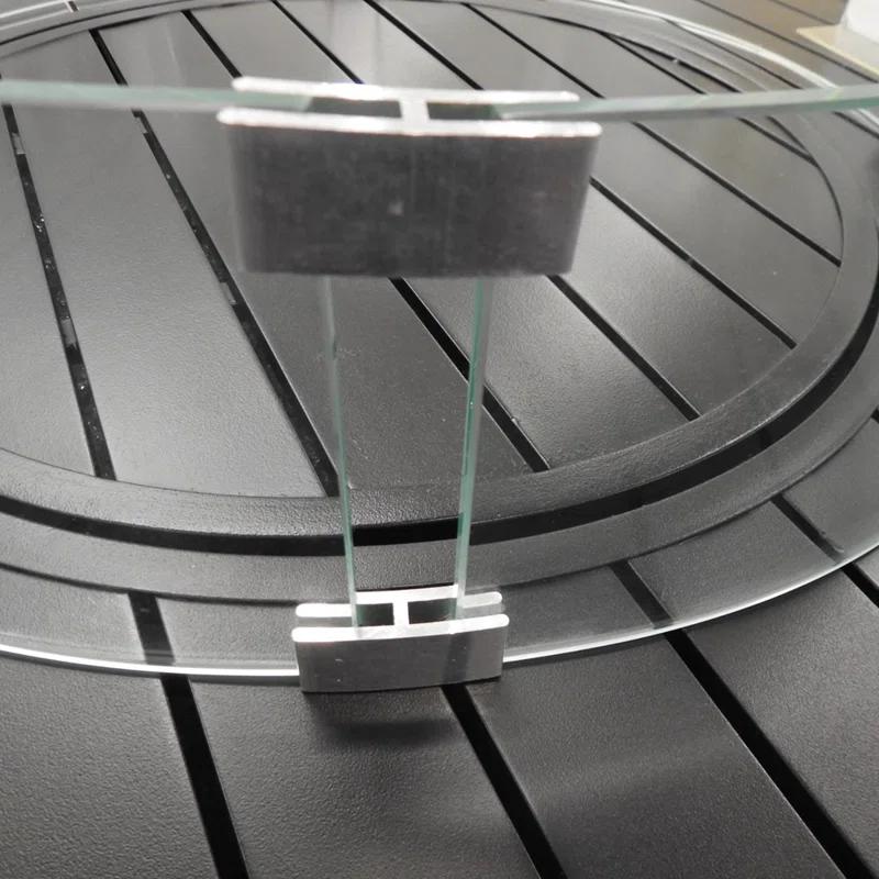 AZ Patio Heaters 22'' Round Glass Fire Pit Accessory