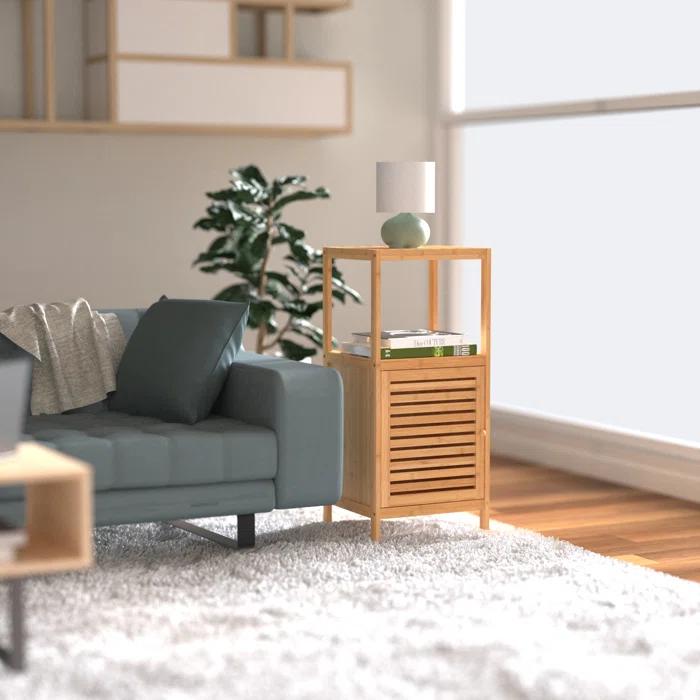 ClosetMaid Bamboo 1-Door Storage Cabinet & Reviews | Wayfair