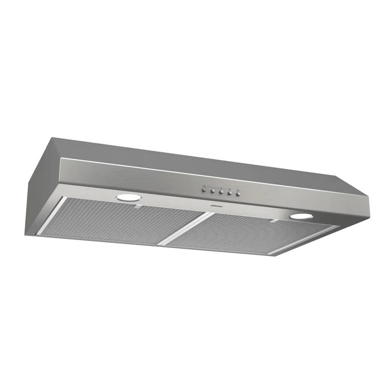 Broan NuTone 30" Stainless Steel 375 CFM Convertible Under Cabinet Range Hood