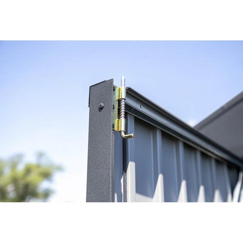 Arrow Elite 12 ft. W x 12 ft. D Galvalume Steel Storage Shed