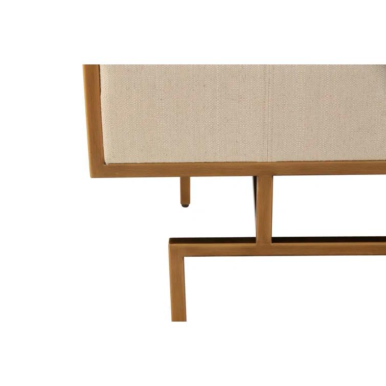 John-Richard Wiggins Fabric Upholstered Bench