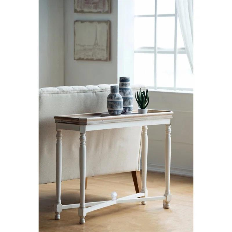 August Grove® Versatile Wooden Console Table for Stylish Home Decor and Functional Use