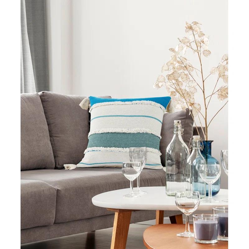 Rajani Home Remii Tassels Cotton Throw Pillow