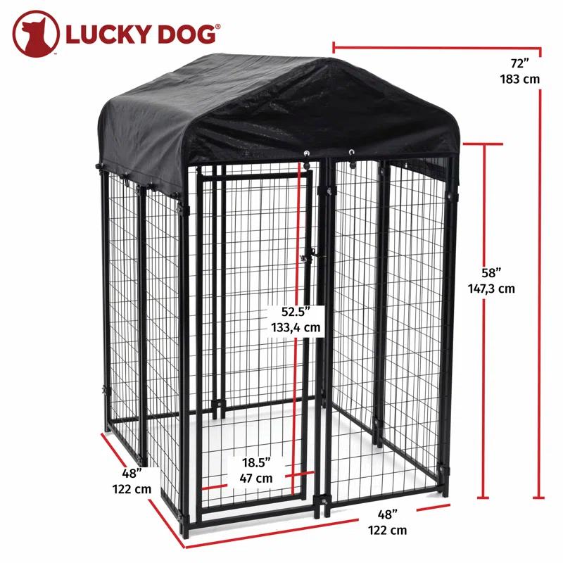 Lucky Dog Uptown Yard Kennel
