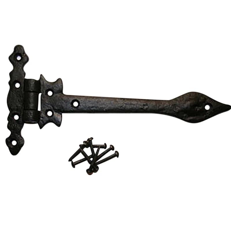 Doors Spear Tip Wrought Iron Strap Hinge