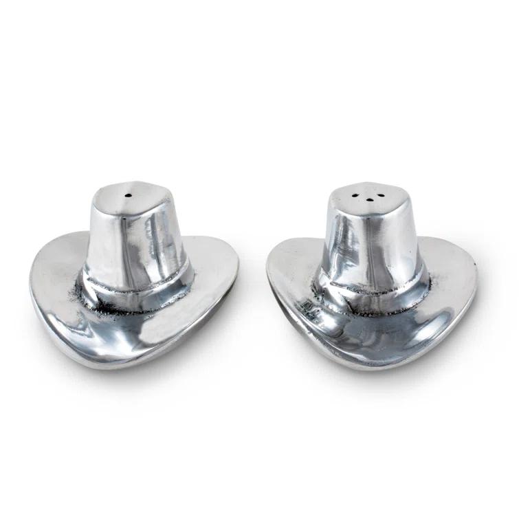 Arthur Court Designs Arthur Court Designs Western Cowboy Hat 2 Piece Salt and Pepper Set