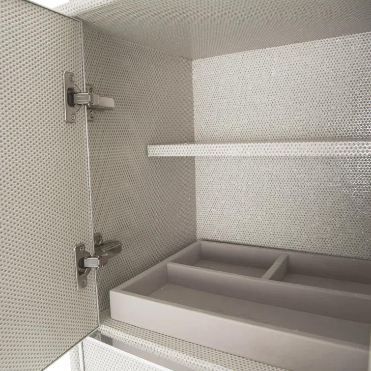 Michael Amini Glimmering Heights Swivel Lingerie Chest