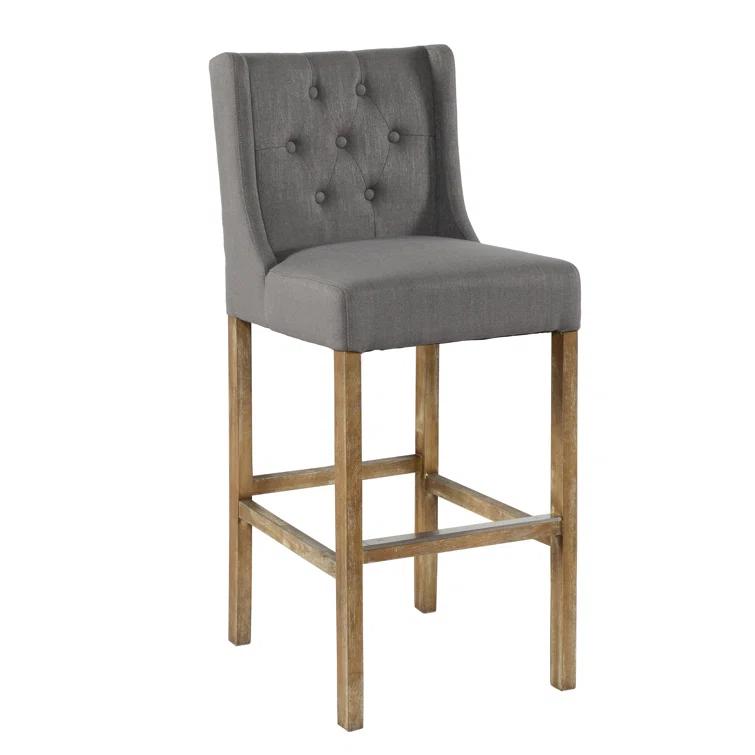 Kelly Clarkson Home Avah Upholstered Bar & Counter Stool