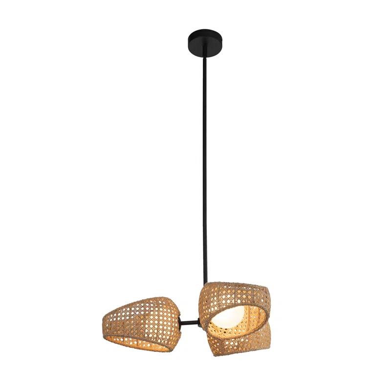 Kuzco Lighting Lanai 3 - Light Dimmable LED Shaded / Spider Chandelier