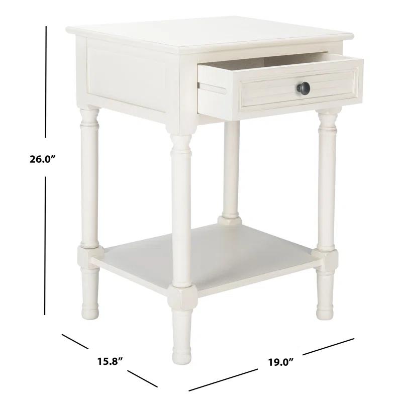 Russ End Table with Storage