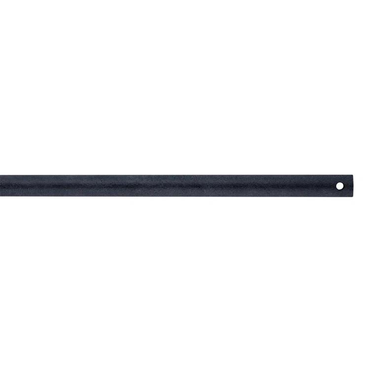 24-Inch Dark Weathered Zinc Steel Ceiling Fan Downrod