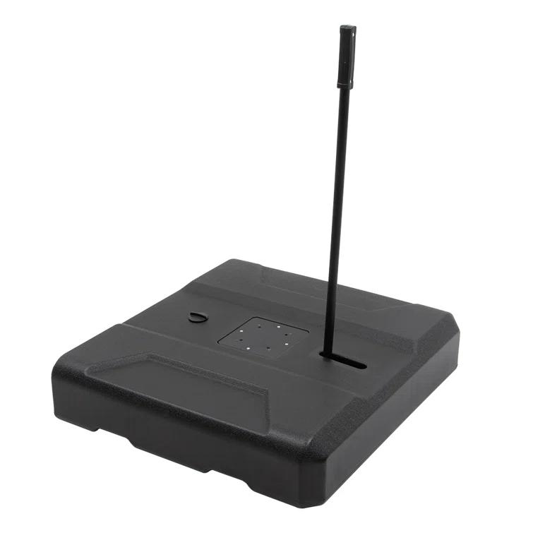 VredHom Plastic Free Standing Umbrella Base with Wheels