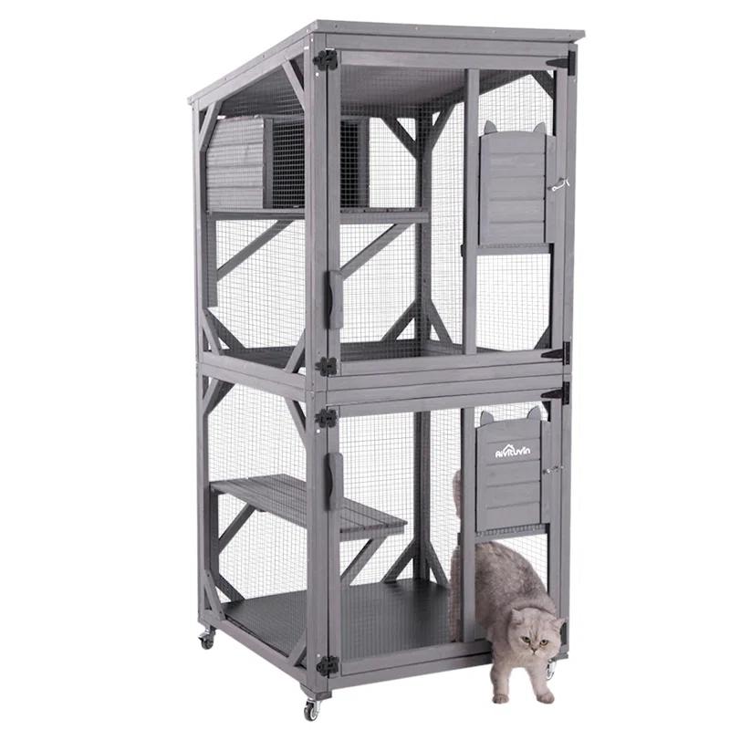 Aivituvin Portable Cat Playpen