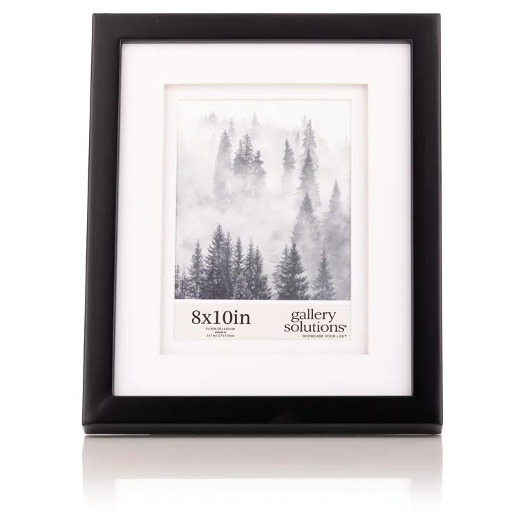 Gallery Solutions Gallery Solutions Wall Mount Or Tabletop Double Airfloat  Mat Picture Frame