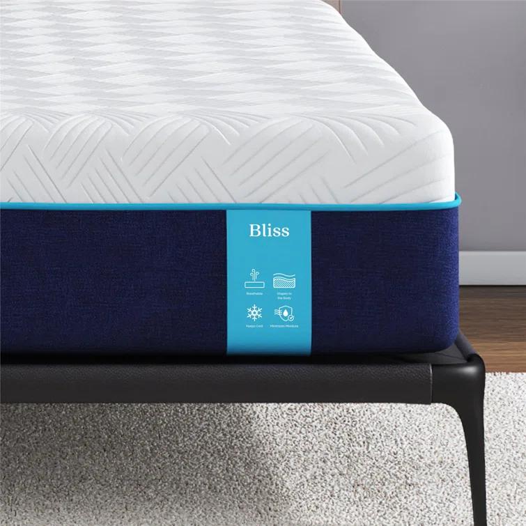 Signature Sleep Bliss Charcoal Cool Gel Memory Foam Mattress