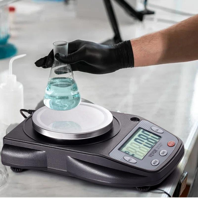 VEVOR Analytical Balance Lab Scale 600g x 0.01g 6 Units Conversion Electronic