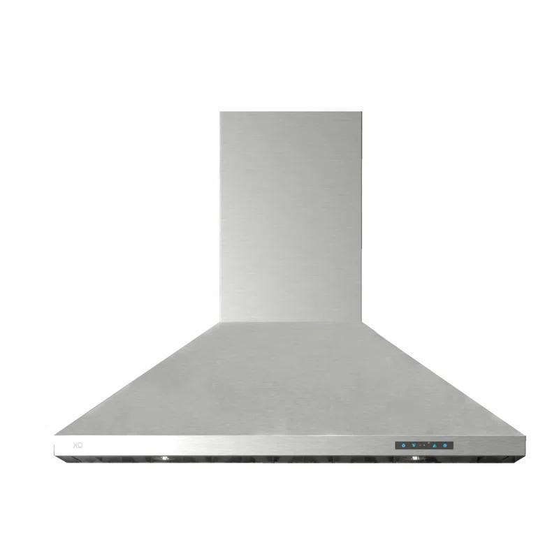 XO Appliance 36" Stainless Steel 1000 CFM Convertible Wall Range Hood with Mesh Filter