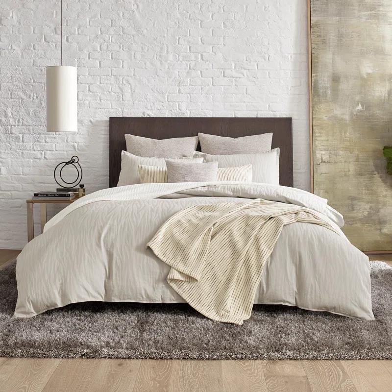 Kenneth Cole Kenneth Cole Waffle Grid Solid Cotton Blanket