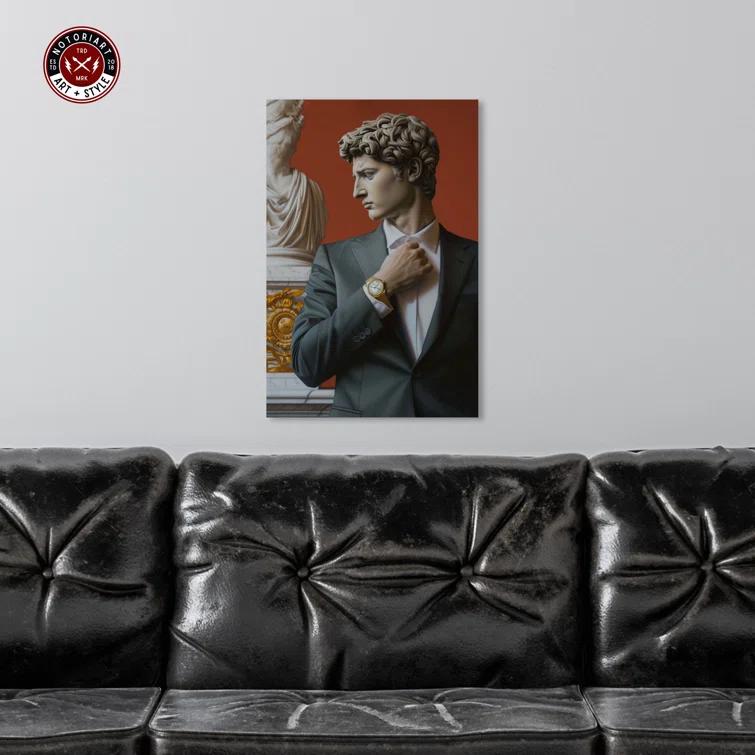 Notori Art Notoriart Sculpture With Style Framed Style 1 Piece Canvas Wall Art