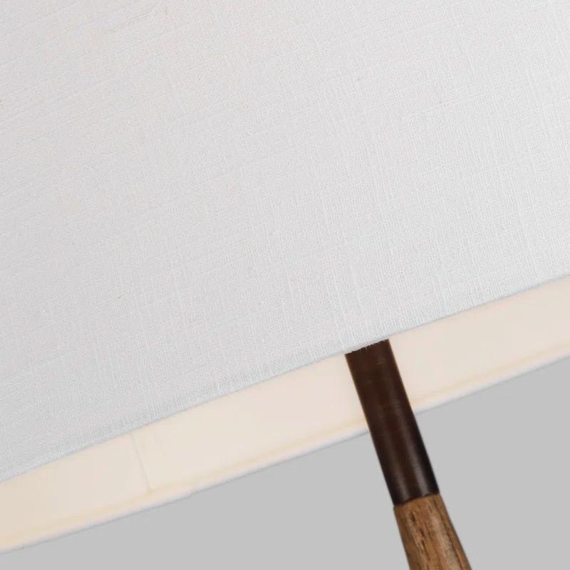 Ferrelli 61.625'' Weathered Oak Wood Traditional Floor Lamp