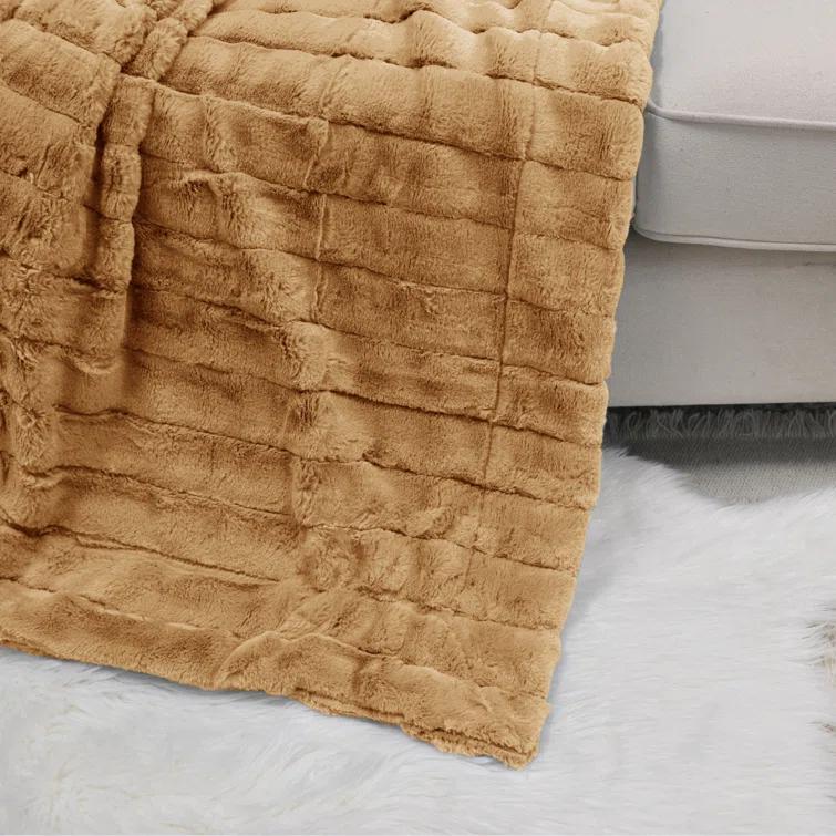 Home Soft Things Super Mink Throw Blanket