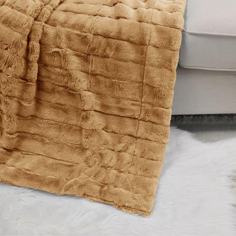 Home Soft Things Super Mink Throw Blanket