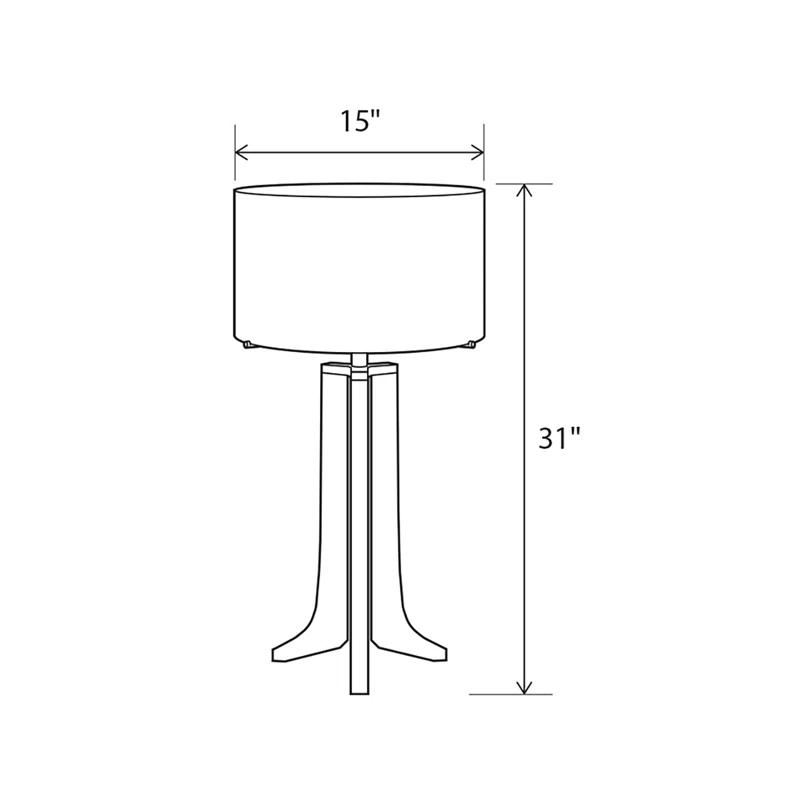 Cerno Forma 72'' Traditional Floor Lamp