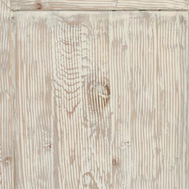 Classic Home Tafari 6-door Reclaimed Pine Wood Buffet Sideboard In Cream