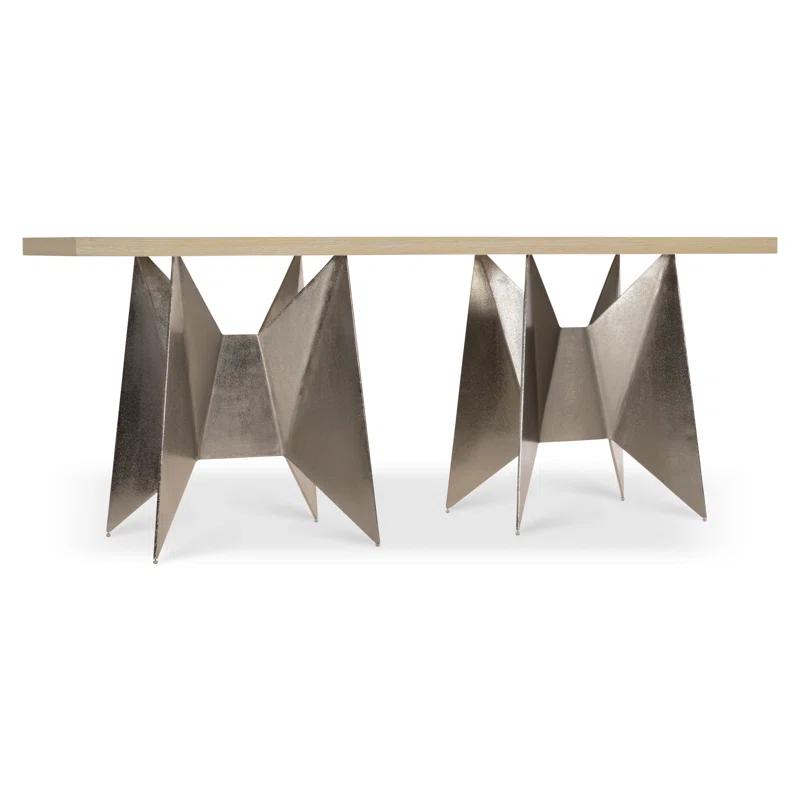 Solaria 72'' Solid Wood Top Console Table