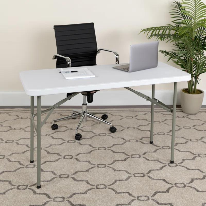 Flash Furniture Noah 4' Rectangular Plastic Event Folding Table