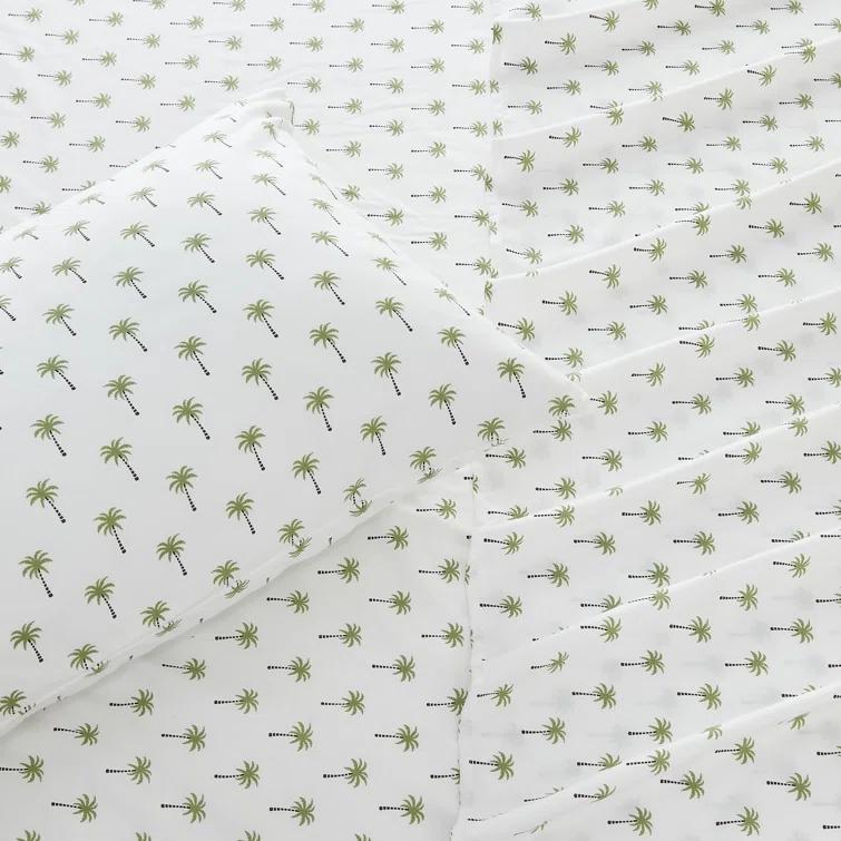 FreshFolds Ultra Soft Coastal Printed Microfiber Sheet Set