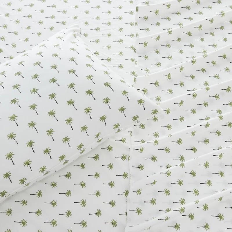 Ultra Soft Coastal Printed Microfiber Sheet Set