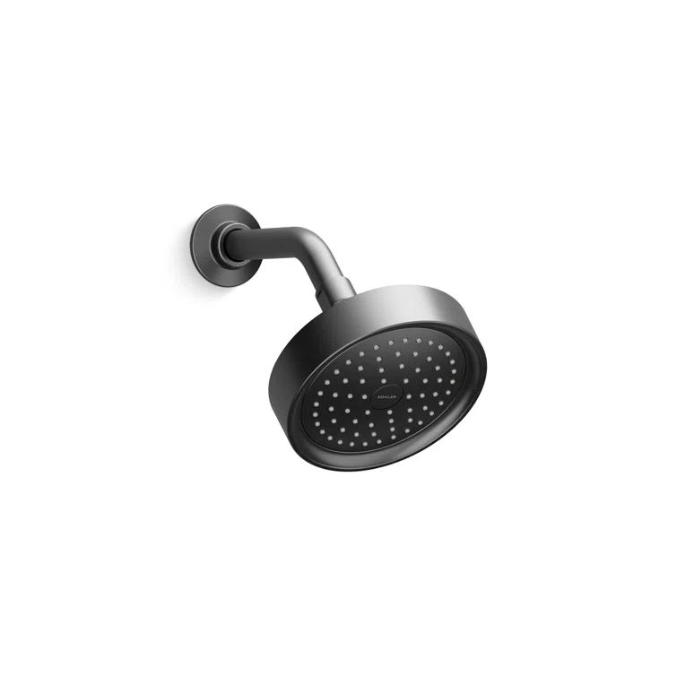 Kohler Purist 2.5 Gpm Multifunction Wall Mount Showerhead, Three Spray Settings, 5.5" High Pressure Spray Head