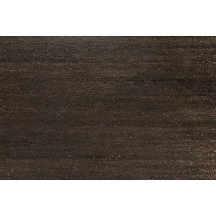 Noir Travis Walnut Solid Wood Dining Table