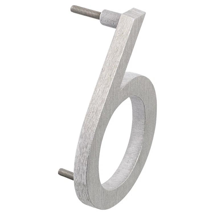8'' H Metal House Number