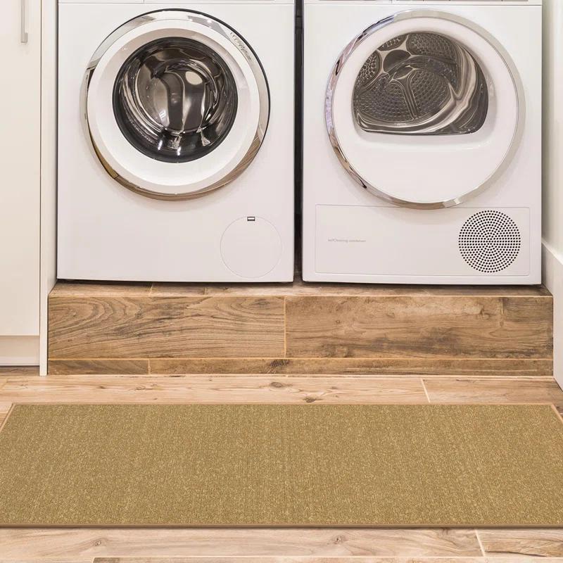 Ottomanson Ottohome Non-Slip Solid Area Rug For Living Room, Hallway Runner, Entryway Rug