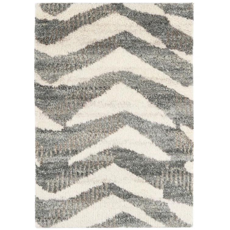 Dash and Albert Rugs Farah Grey Hand Knotted Wool Rug