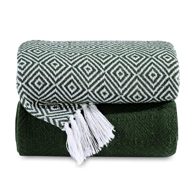 CozyHomesCollection Handmade Throw Blanket (Set of 2)