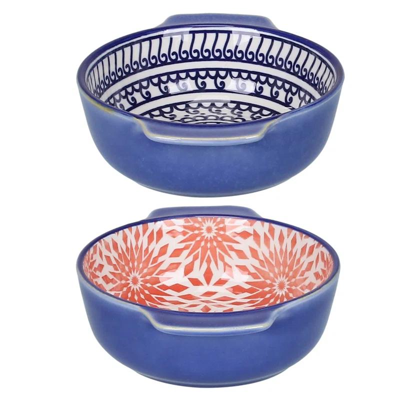 BIA Cordon Bleu BIA Cordon Bleu Ooh La La 5.75" Round Bakers (Set of 4)