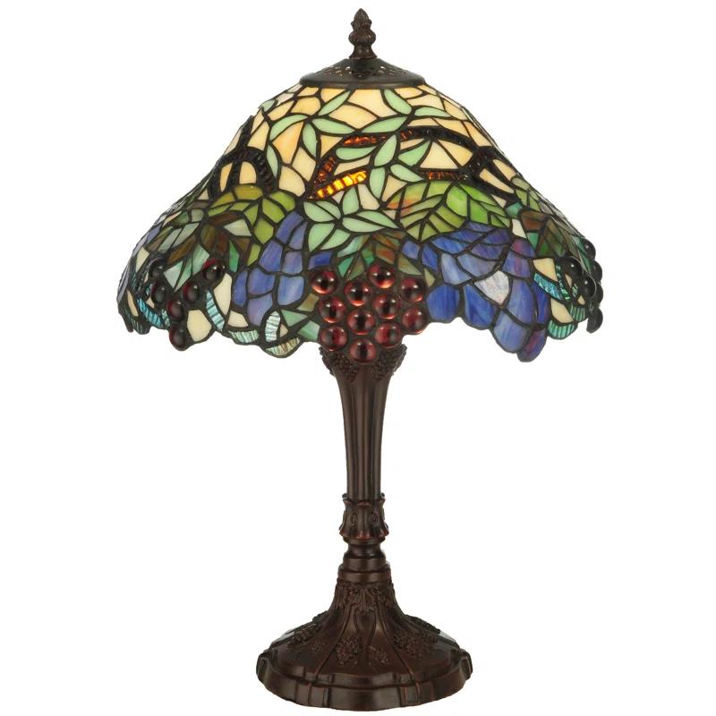Meyda Lighting Meyda Tiffany & Stained Glass Metal Table Lamp