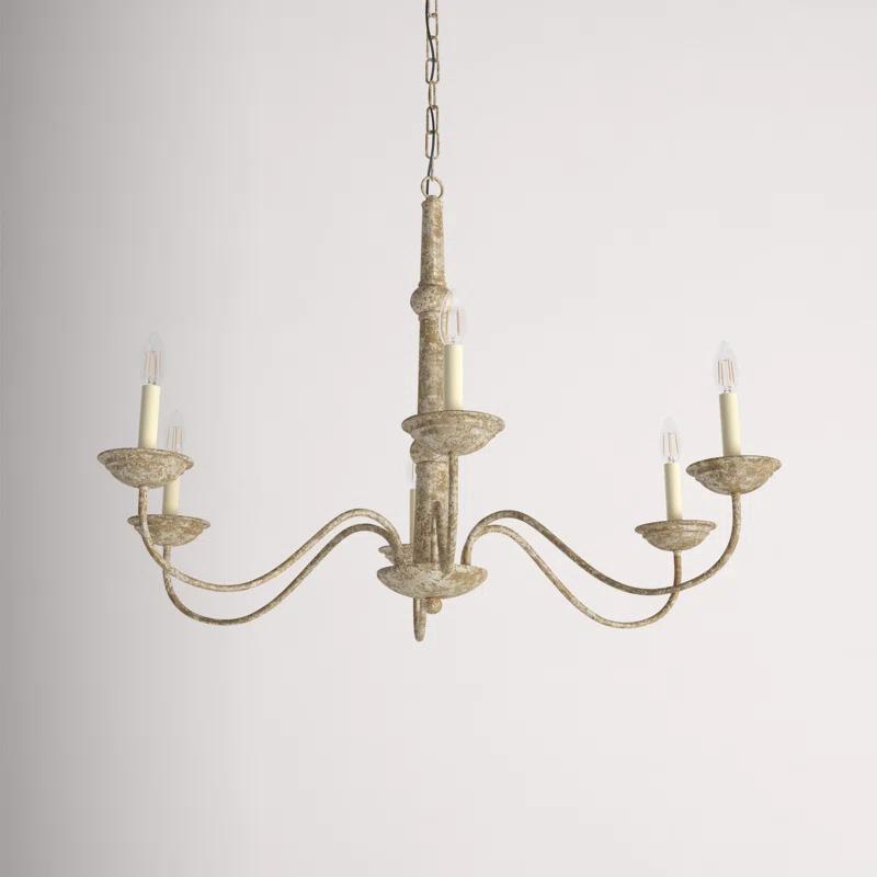 Kelly Clarkson Home Calando 6 - Light Dimmable Classic / Traditional Chandelier