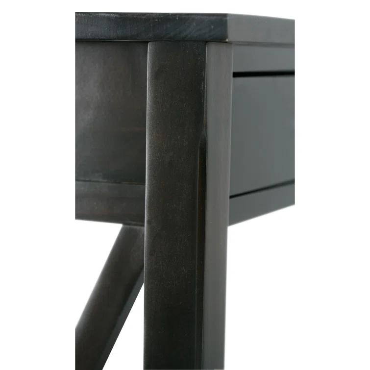 Simpli Home Kitchener 47"W Solid Wood Contemporary Storage Console Table with 2 Drawers and Bottom Storage Shelf