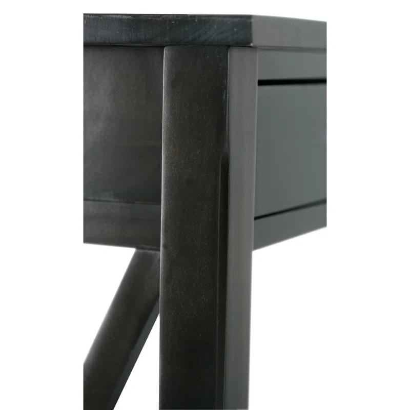 Simpli Home Kitchener 47"W Solid Wood Contemporary Storage Console Table with 2 Drawers and Bottom Storage Shelf