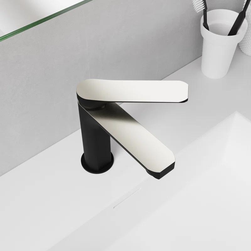ANZZI L-AZ900MB-BN Single-Hole Single-handle Bathroom Faucet with Drain Assembly