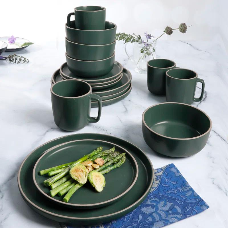 Zuma 16 Piece Dinnerware Set, Service for 4