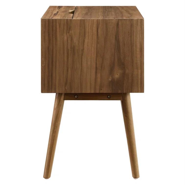 Modway Ember Wood Mid-century Modern Nightstand