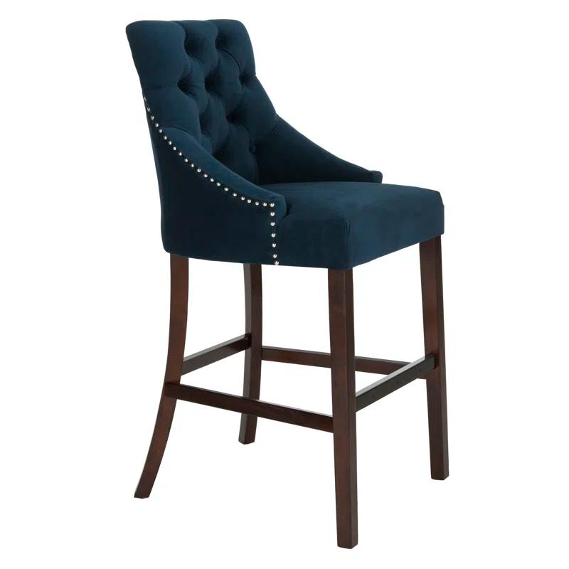 Safavieh Eleni Tufted Wing Back Bar Stool (Set of 2)