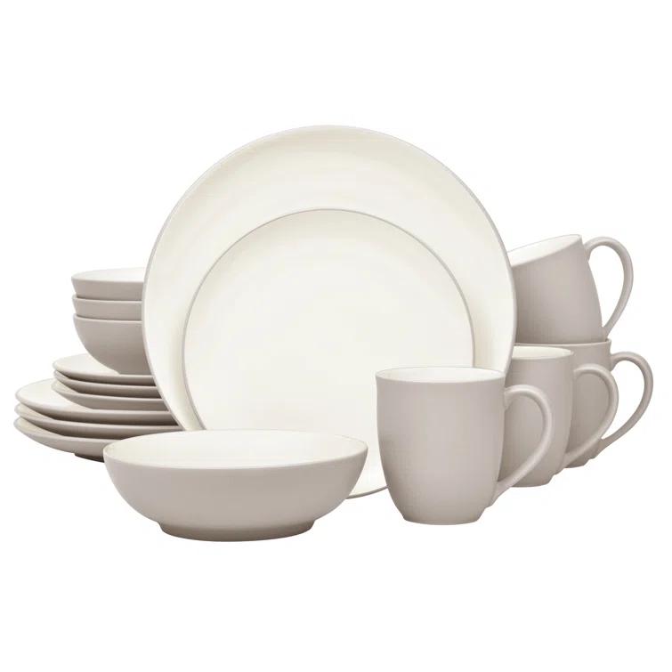 Noritake Noritake Colorwave 16-Piece Coupe Dinnerware Set, Service for 4